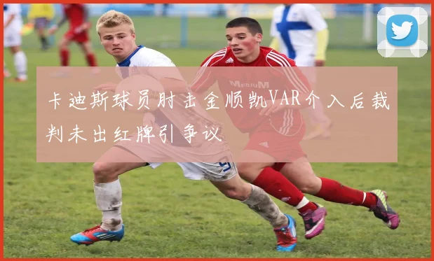 卡迪斯球员肘击金顺凯VAR介入后裁判未出红牌引争议