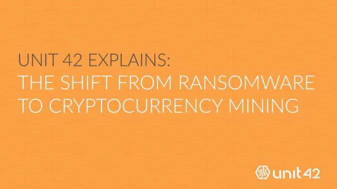 Unit 42 Explains: The Shift from Ransomware to Cryptocurrency Mining